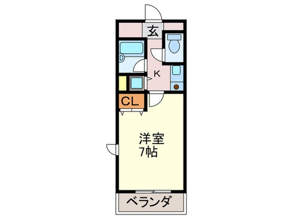 アルゴハイツ井尻の物件間取画像